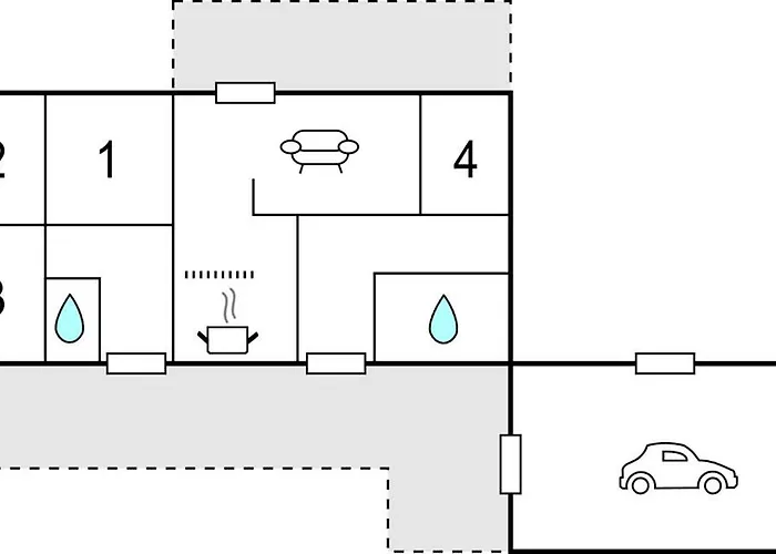 Pet Friendly In With Kitchen Prázdninový dům *